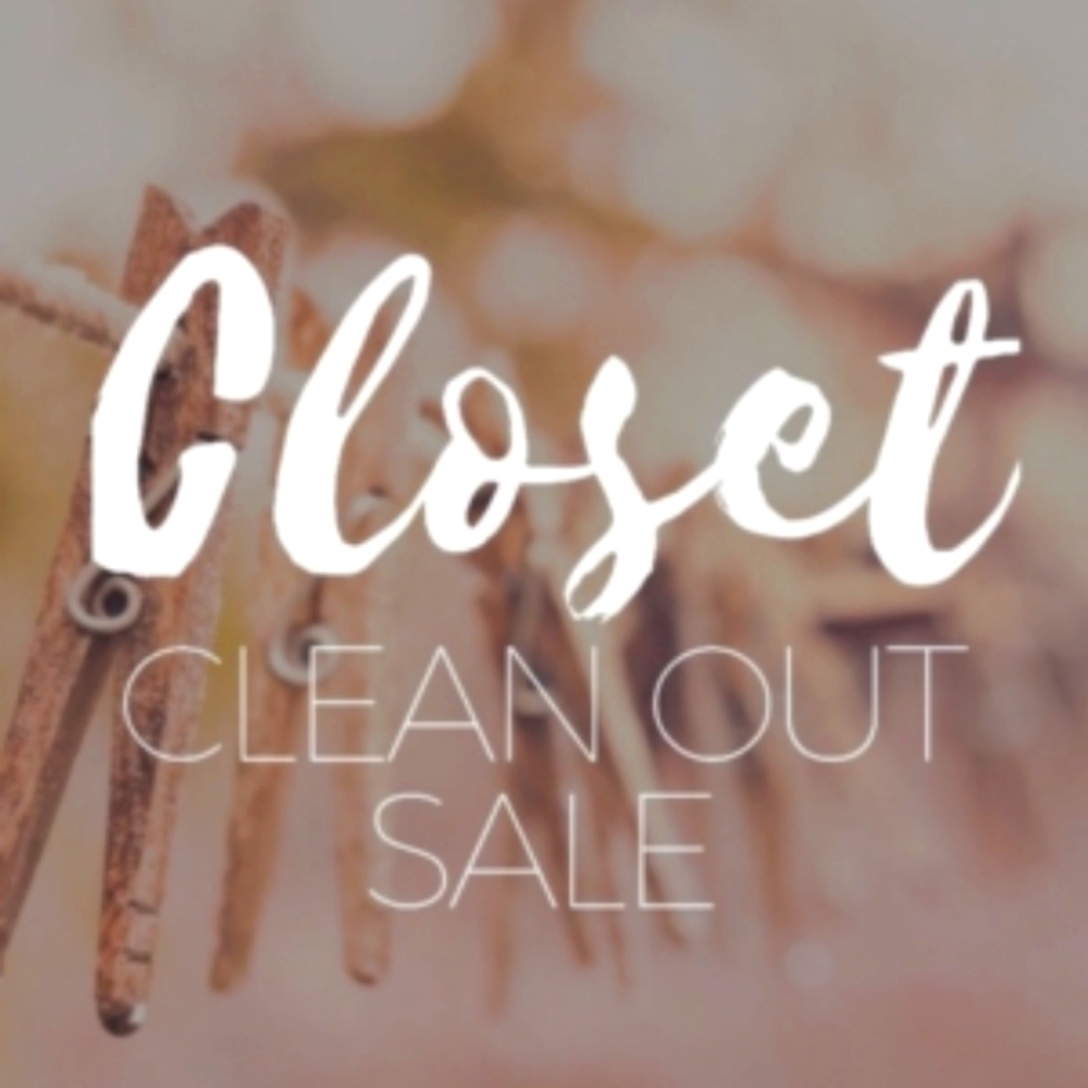 This is my closet clearance.